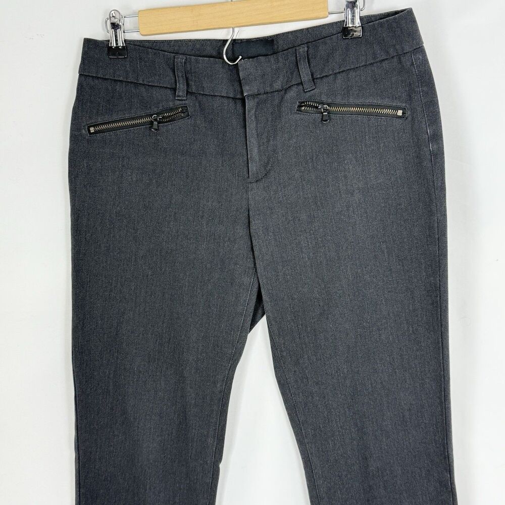 Cynthia Rowley Womens Pants Size 6 Dark Gray Tapered Leg Work
